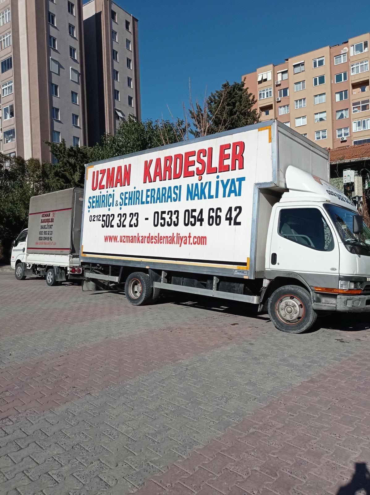 Uzman Kardeşler Nakliyat araç filosu